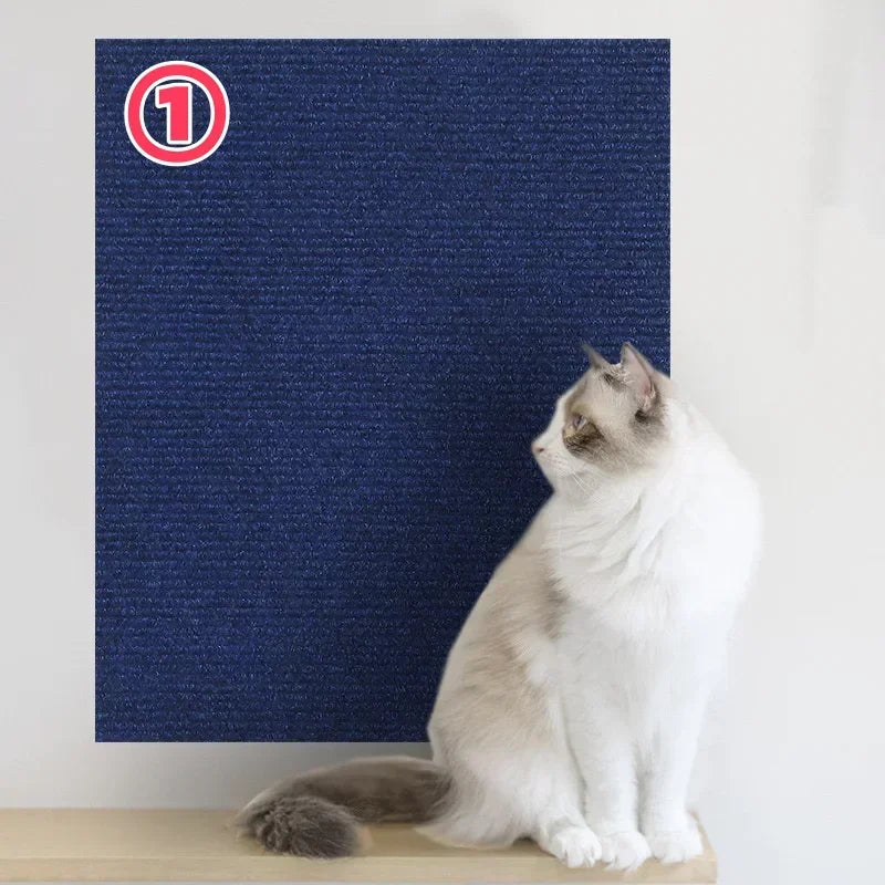 Cat Climbing Mat Wear Resistant Scratch DIY Climbing Cat Scratcher Sofa Protection Wall Mounted Self-Adhesive Cats Scratch Board