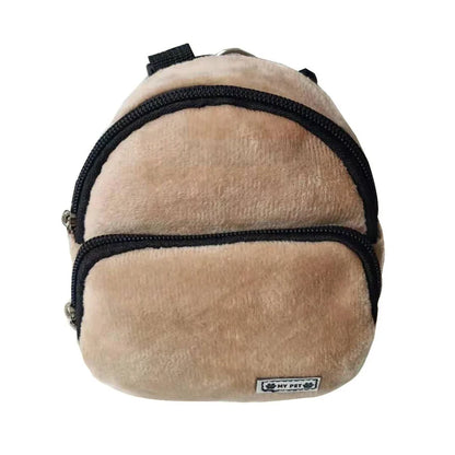 Cute Nylon Pet Backpack for Small Medium Dogs Convenient Portable Large-capacity Dog Snack Bag Dog Backpack
