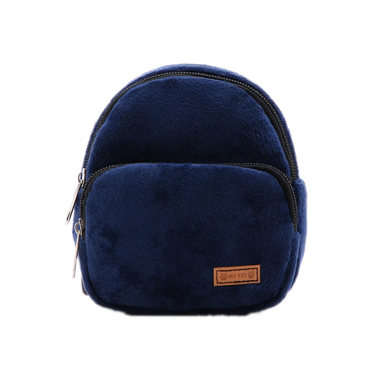 Cute Nylon Pet Backpack for Small Medium Dogs Convenient Portable Large-capacity Dog Snack Bag Dog Backpack