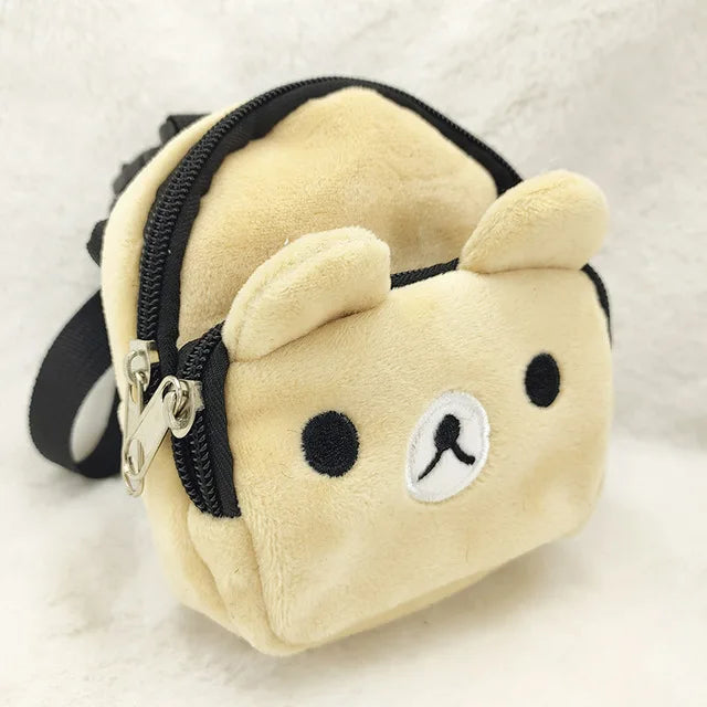 Cute Nylon Pet Backpack for Small Medium Dogs Convenient Portable Large-capacity Dog Snack Bag Dog Backpack