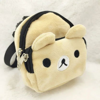 Cute Nylon Pet Backpack for Small Medium Dogs Convenient Portable Large-capacity Dog Snack Bag Dog Backpack