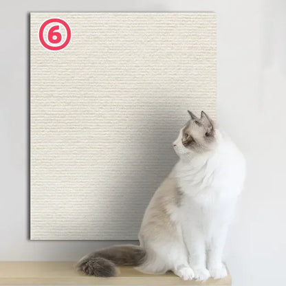 Cat Climbing Mat Wear Resistant Scratch DIY Climbing Cat Scratcher Sofa Protection Wall Mounted Self-Adhesive Cats Scratch Board