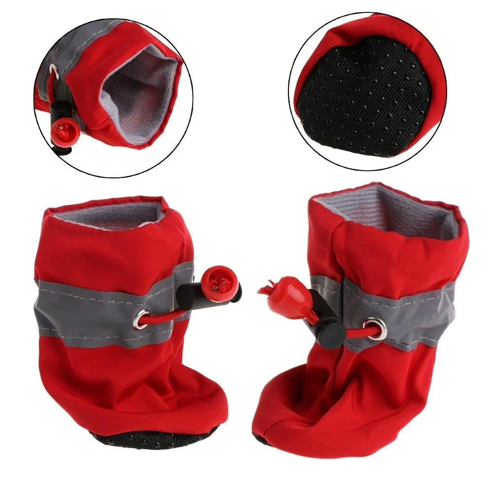 Waterproof Rain Boots Dogs