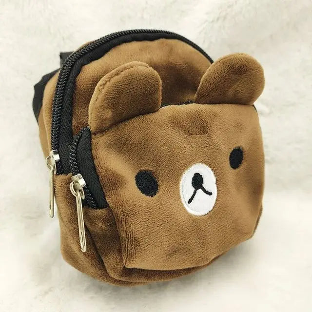 Cute Nylon Pet Backpack for Small Medium Dogs Convenient Portable Large-capacity Dog Snack Bag Dog Backpack
