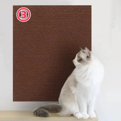 Cat Climbing Mat Wear Resistant Scratch DIY Climbing Cat Scratcher Sofa Protection Wall Mounted Self-Adhesive Cats Scratch Board