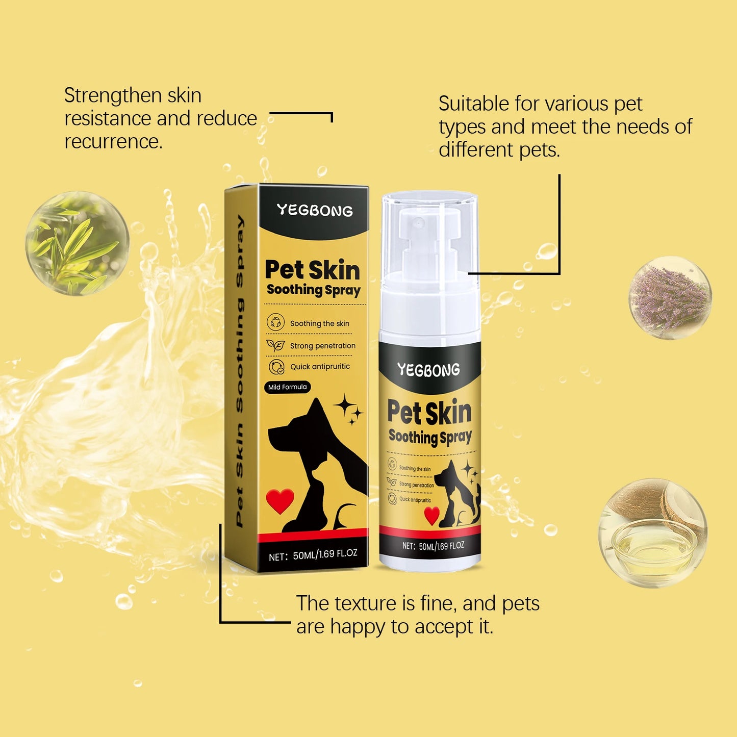 Soothing Pet Skin Spray